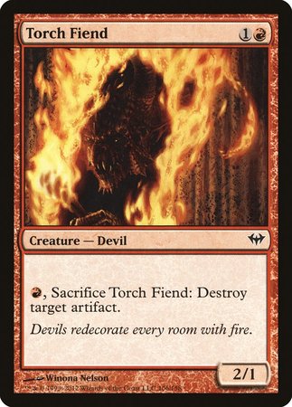 Torch Fiend [Dark Ascension] | Cards and Coasters CA