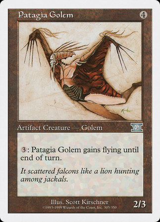 Patagia Golem [Classic Sixth Edition] | Cards and Coasters CA
