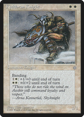 Kjeldoran Knight [Ice Age] | Cards and Coasters CA