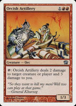 Orcish Artillery [Eighth Edition] | Cards and Coasters CA