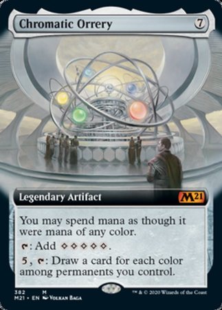 Chromatic Orrery (Extended Art) [Core Set 2021] | Cards and Coasters CA