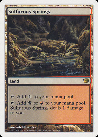 Sulfurous Springs [Ninth Edition] | Cards and Coasters CA