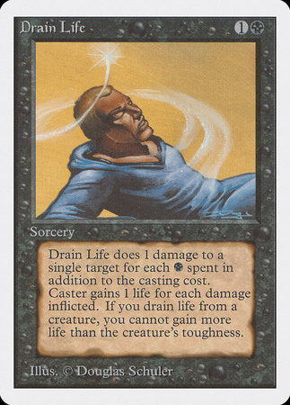 Drain Life [Unlimited Edition] | Cards and Coasters CA