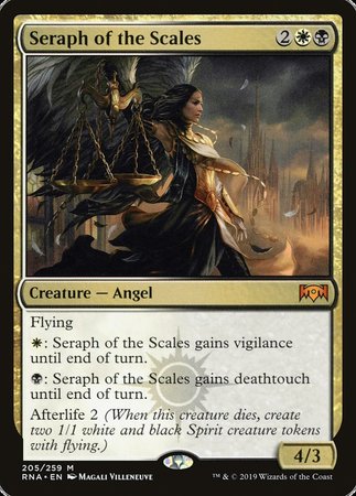 Seraph of the Scales [Ravnica Allegiance] | Cards and Coasters CA