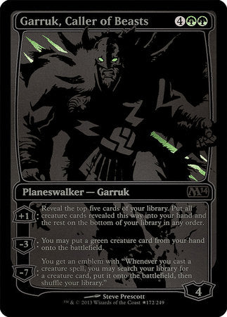 Garruk, Caller of Beasts SDCC 2013 EXCLUSIVE [San Diego Comic-Con 2013] | Cards and Coasters CA