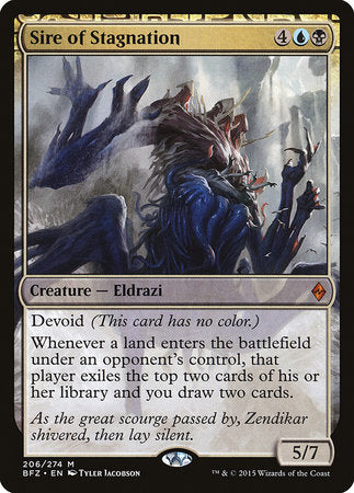 Sire of Stagnation [Battle for Zendikar] | Cards and Coasters CA
