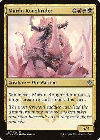 Mardu Roughrider [Khans of Tarkir] | Cards and Coasters CA