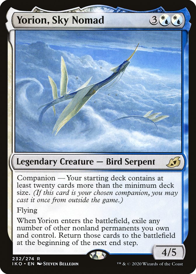 Yorion, Sky Nomad [Ikoria: Lair of Behemoths] | Cards and Coasters CA