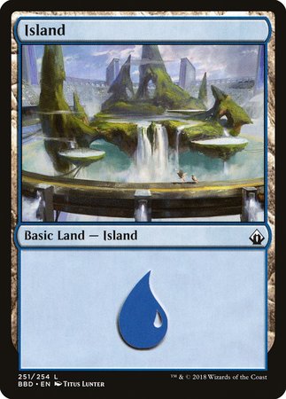 Island [Battlebond] | Cards and Coasters CA