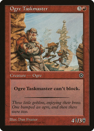 Ogre Taskmaster [Portal Second Age] | Cards and Coasters CA