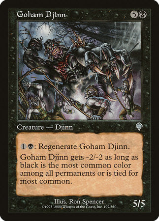 Goham Djinn [Invasion] | Cards and Coasters CA