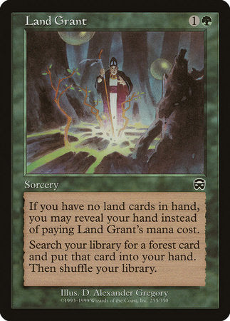 Land Grant [Mercadian Masques] | Cards and Coasters CA