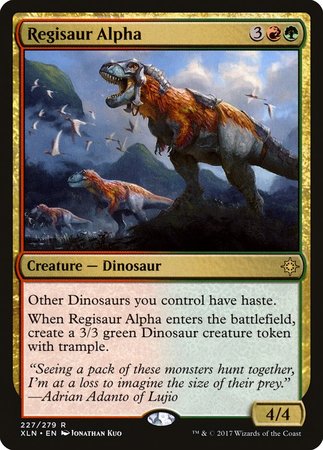 Regisaur Alpha [Ixalan] | Cards and Coasters CA