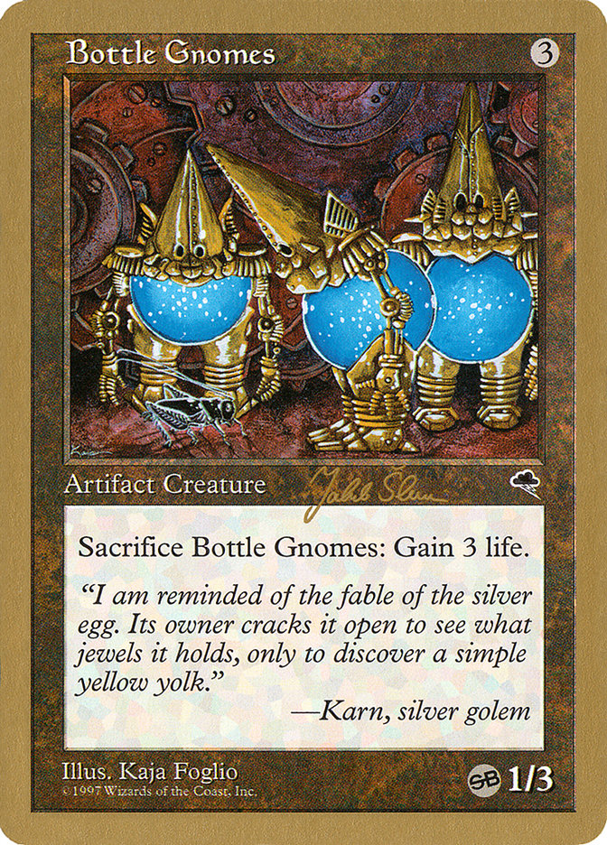 Bottle Gnomes (Jakub Slemr) (SB) [World Championship Decks 1999] | Cards and Coasters CA