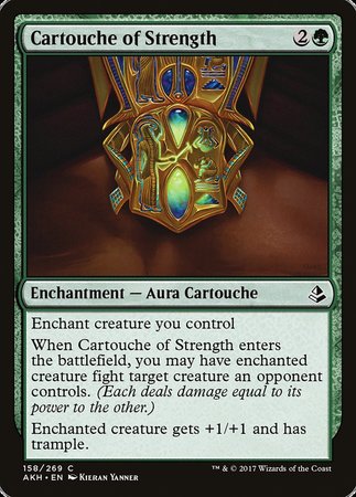 Cartouche of Strength [Amonkhet] | Cards and Coasters CA