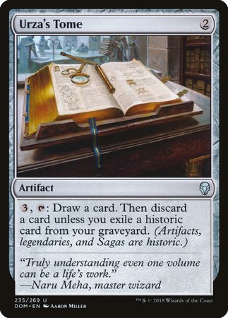 Urza's Tome [Dominaria] | Cards and Coasters CA