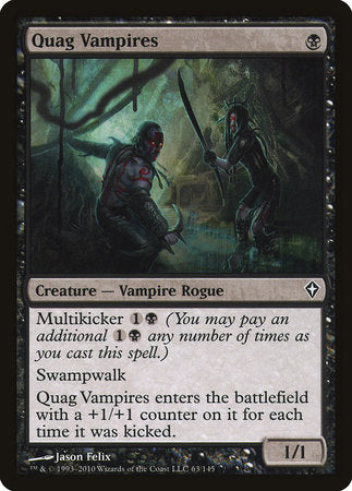 Quag Vampires [Worldwake] | Cards and Coasters CA