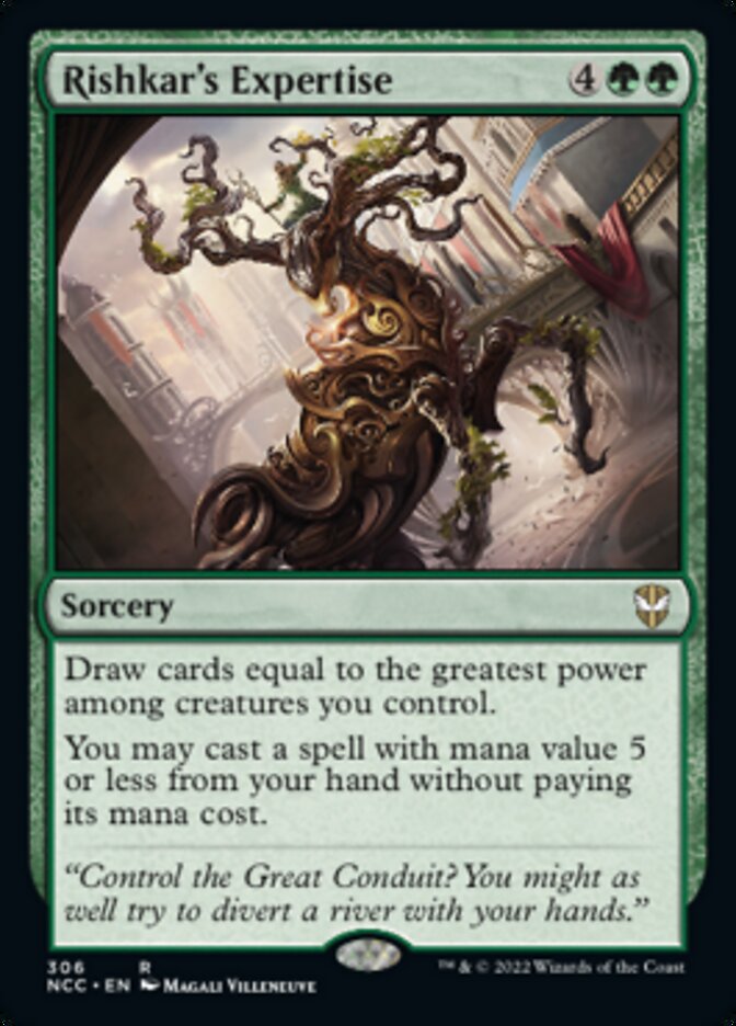 Rishkar's Expertise [Streets of New Capenna Commander] | Cards and Coasters CA