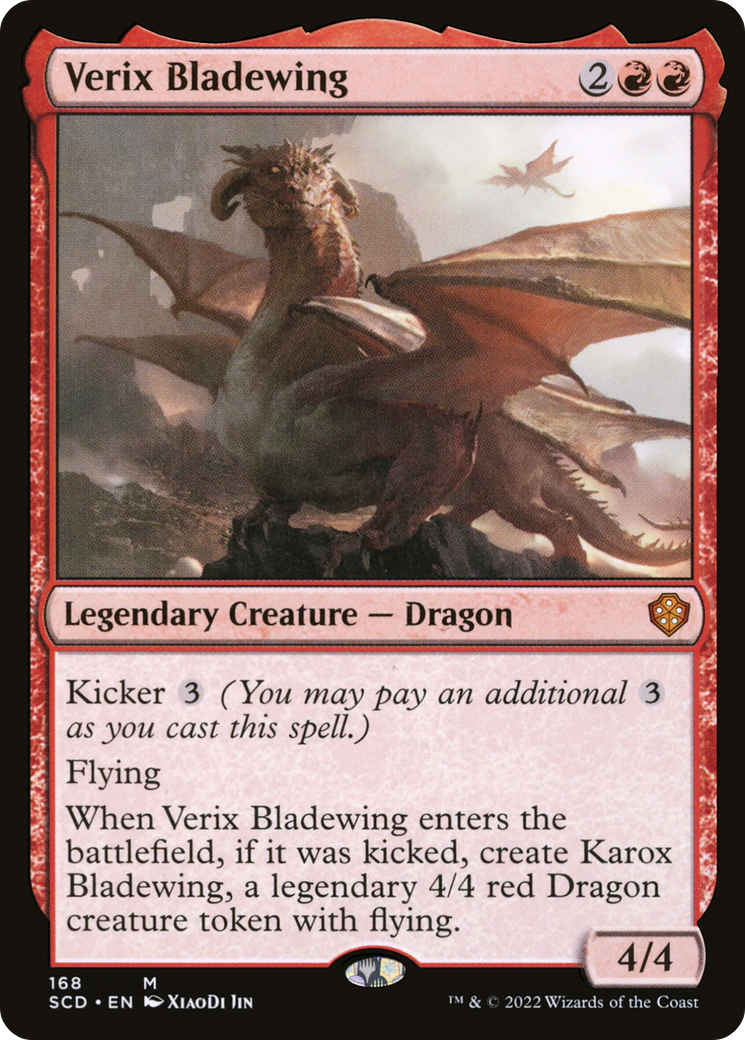 Verix Bladewing [Starter Commander Decks] | Cards and Coasters CA