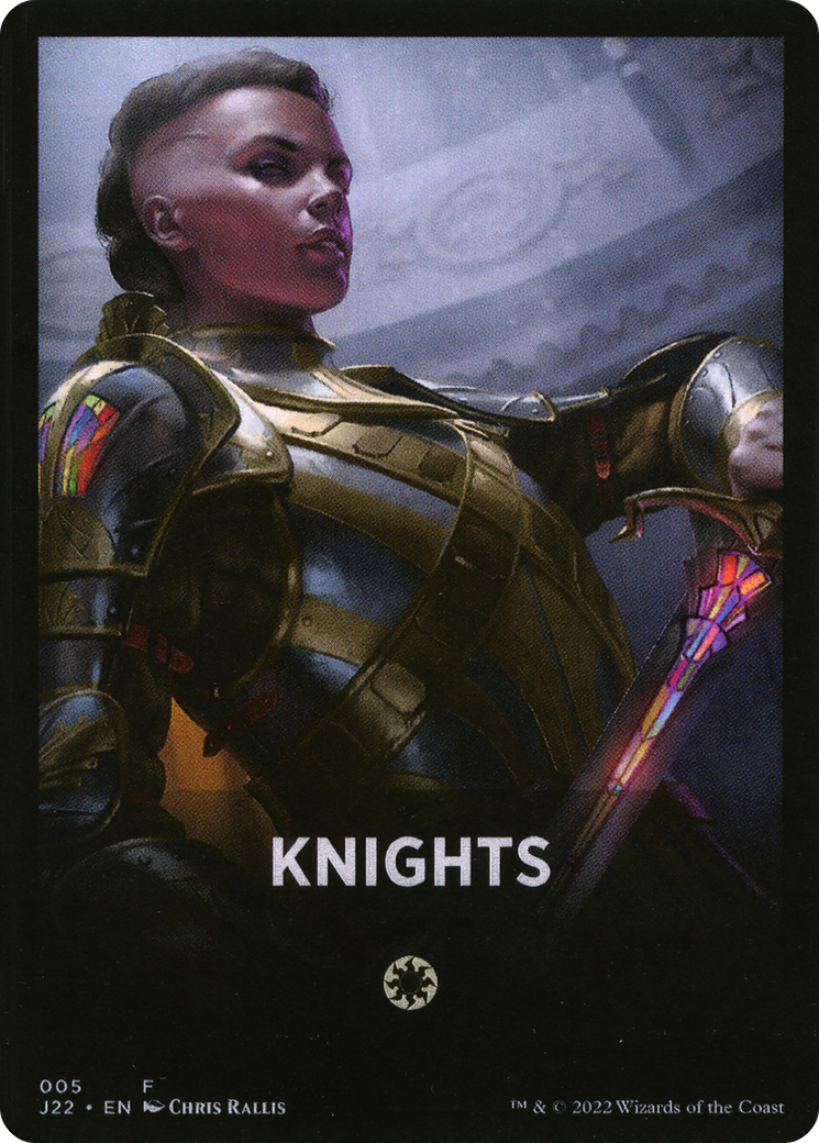 Knights Theme Card [Jumpstart 2022 Front Cards] | Cards and Coasters CA