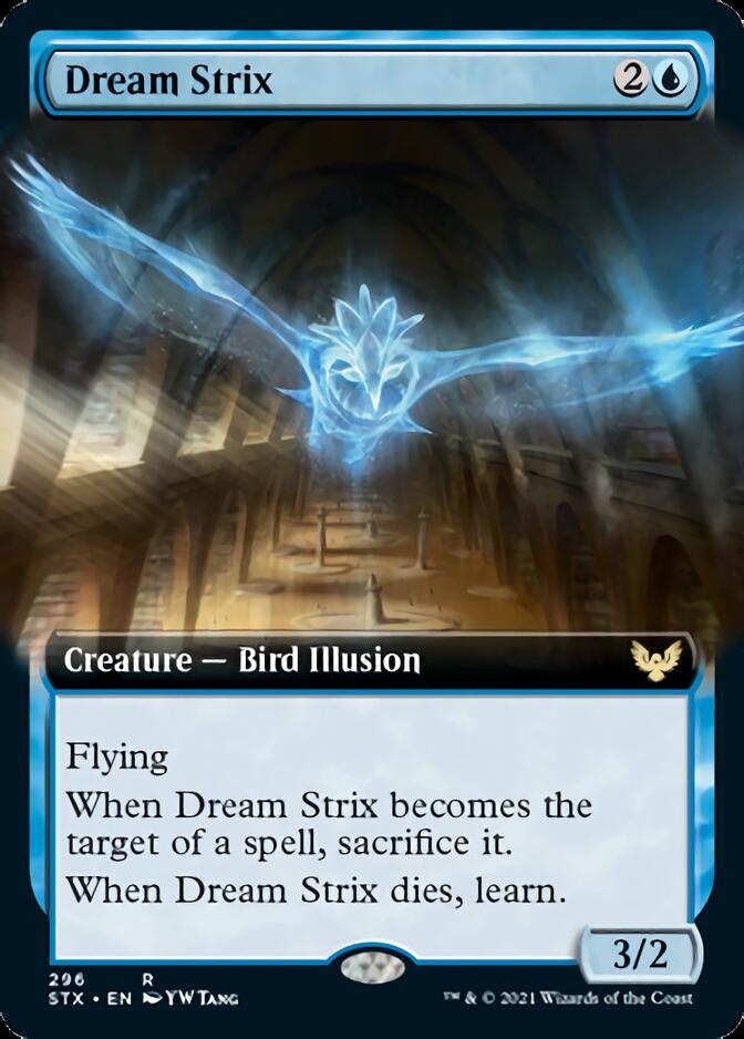 Dream Strix (Extended) [Strixhaven: School of Mages] | Cards and Coasters CA