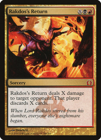 Rakdos's Return [Return to Ravnica] | Cards and Coasters CA