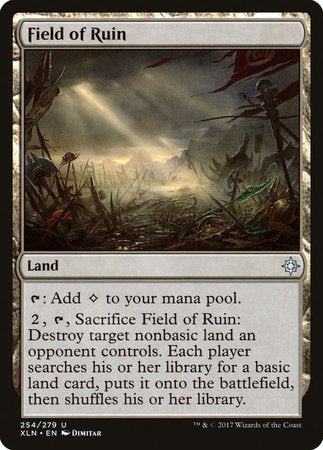 Field of Ruin [Ixalan] | Cards and Coasters CA