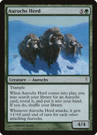 Aurochs Herd [Coldsnap] | Cards and Coasters CA
