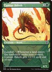 Canopy Baloth (Showcase) [Zendikar Rising] | Cards and Coasters CA