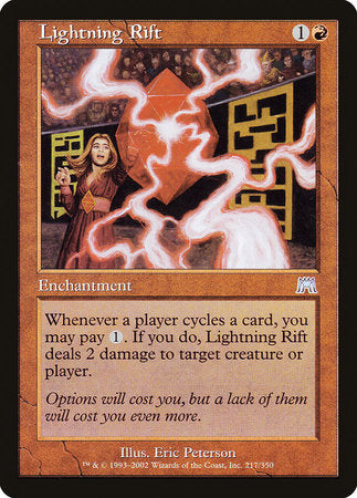 Lightning Rift [Onslaught] | Cards and Coasters CA