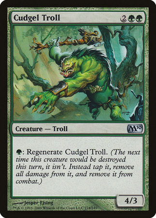 Cudgel Troll [Magic 2010] | Cards and Coasters CA