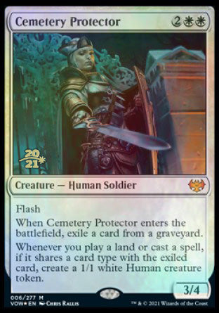 Cemetery Protector [Innistrad: Crimson Vow Prerelease Promos] | Cards and Coasters CA