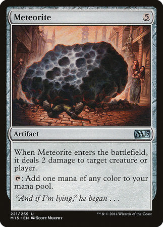 Meteorite [Magic 2015] | Cards and Coasters CA