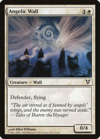Angelic Wall [Avacyn Restored] | Cards and Coasters CA