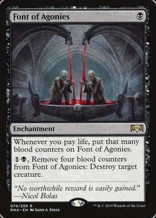 Font of Agonies [Ravnica Allegiance] | Cards and Coasters CA