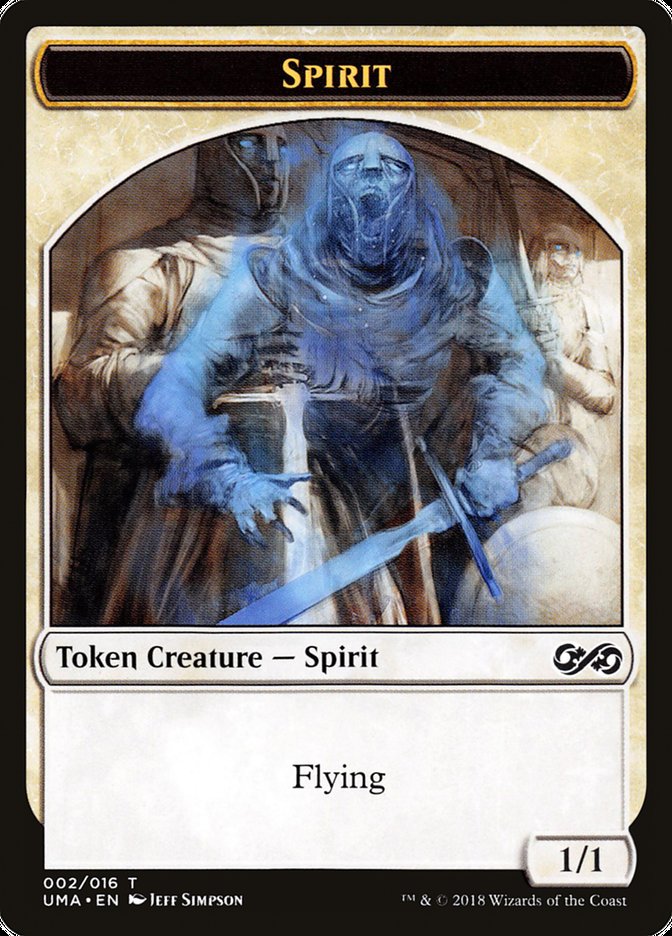 Spirit (002/016) [Ultimate Masters Tokens] | Cards and Coasters CA