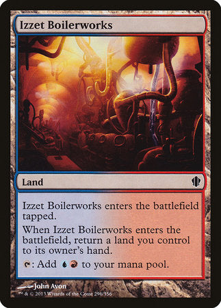 Izzet Boilerworks [Commander 2013] | Cards and Coasters CA