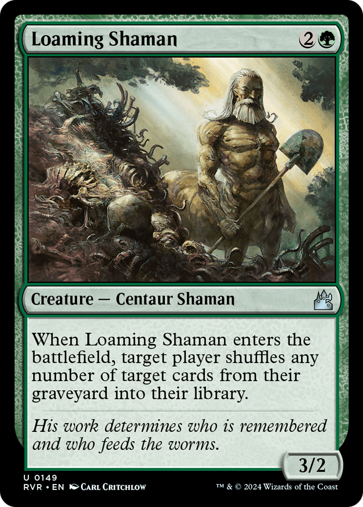 Loaming Shaman [Ravnica Remastered] | Cards and Coasters CA