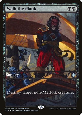 Walk the Plank [Ixalan Promos] | Cards and Coasters CA