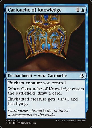 Cartouche of Knowledge [Amonkhet] | Cards and Coasters CA