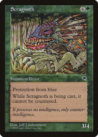 Scragnoth [Tempest] | Cards and Coasters CA