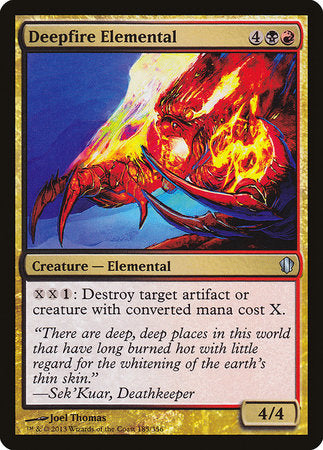 Deepfire Elemental [Commander 2013] | Cards and Coasters CA