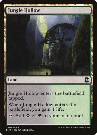 Jungle Hollow [Eternal Masters] | Cards and Coasters CA