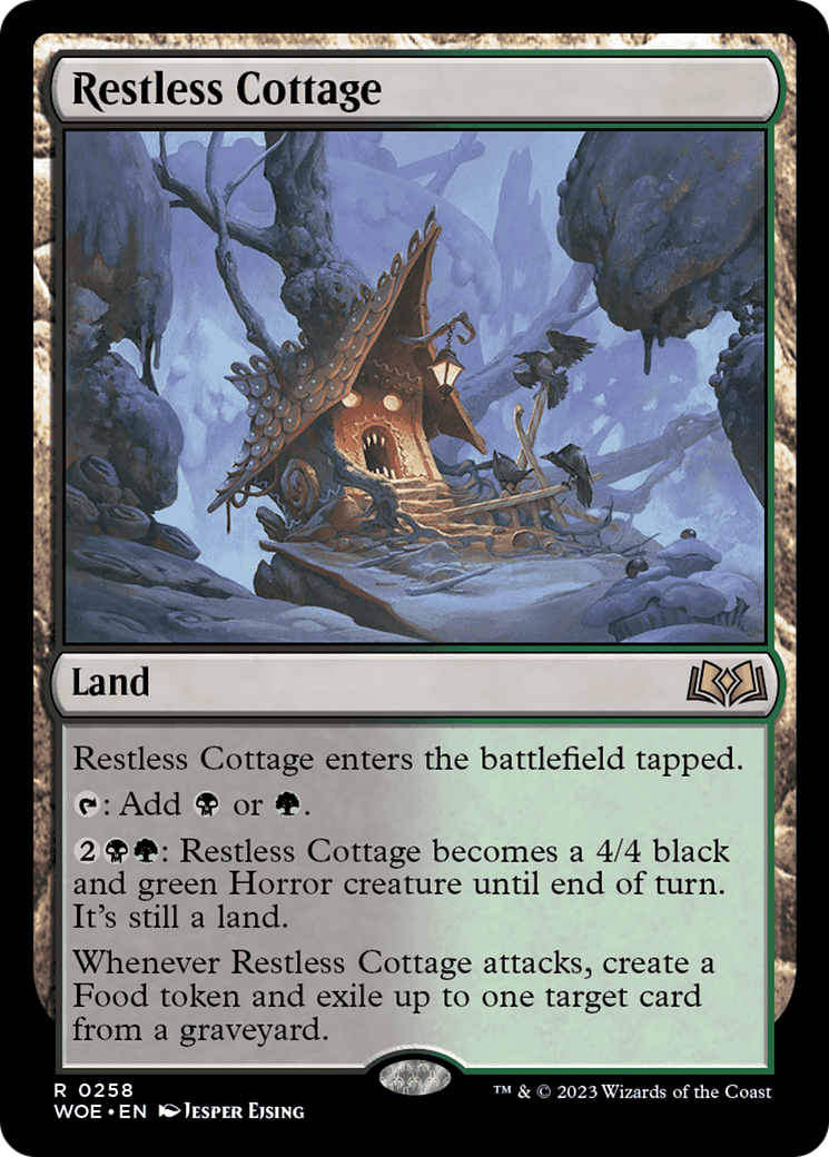 Restless Cottage [Wilds of Eldraine] | Cards and Coasters CA