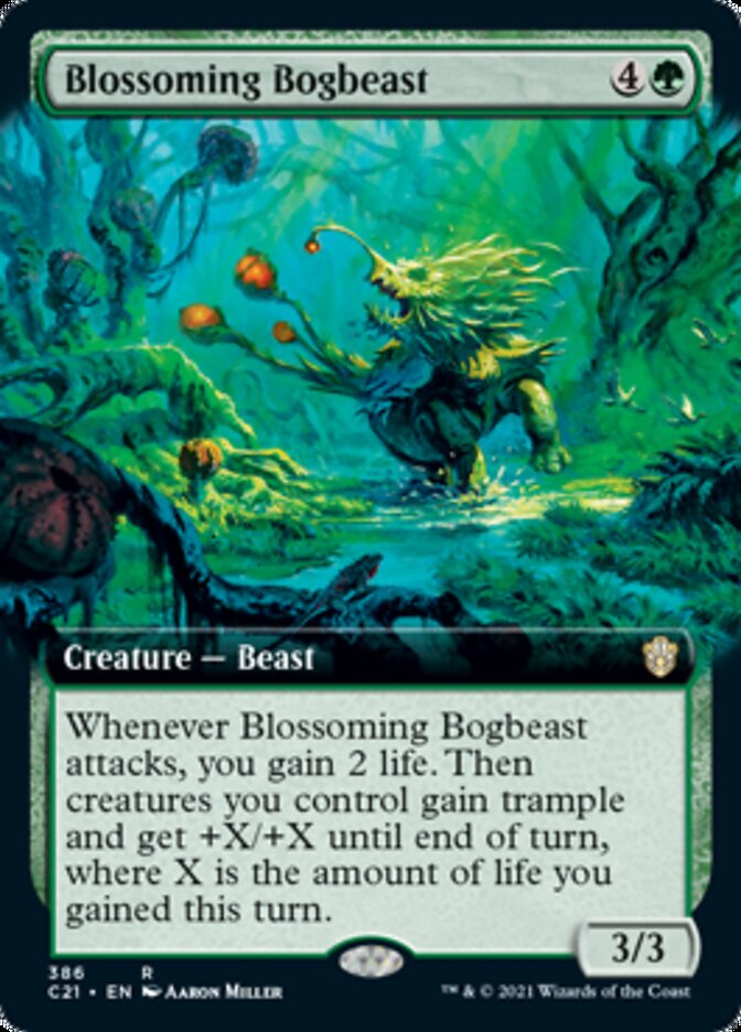 Blossoming Bogbeast (Extended) [Commander 2021] | Cards and Coasters CA