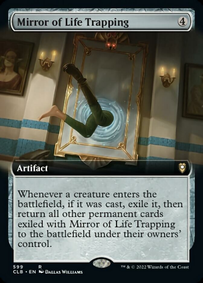 Mirror of Life Trapping (Extended Art) [Commander Legends: Battle for Baldur's Gate] | Cards and Coasters CA