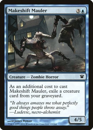 Makeshift Mauler [Innistrad] | Cards and Coasters CA