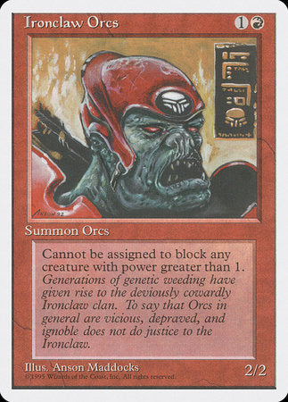 Ironclaw Orcs [Fourth Edition] | Cards and Coasters CA