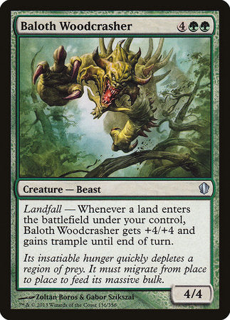 Baloth Woodcrasher [Commander 2013] | Cards and Coasters CA