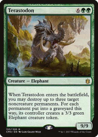 Terastodon [Commander Anthology] | Cards and Coasters CA